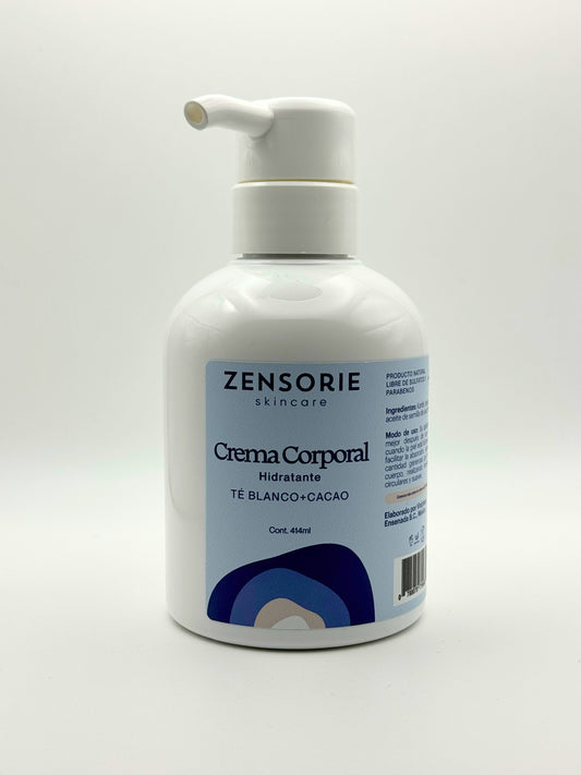 CREMA CORPORAL TÉ BLANCO Y CACAO